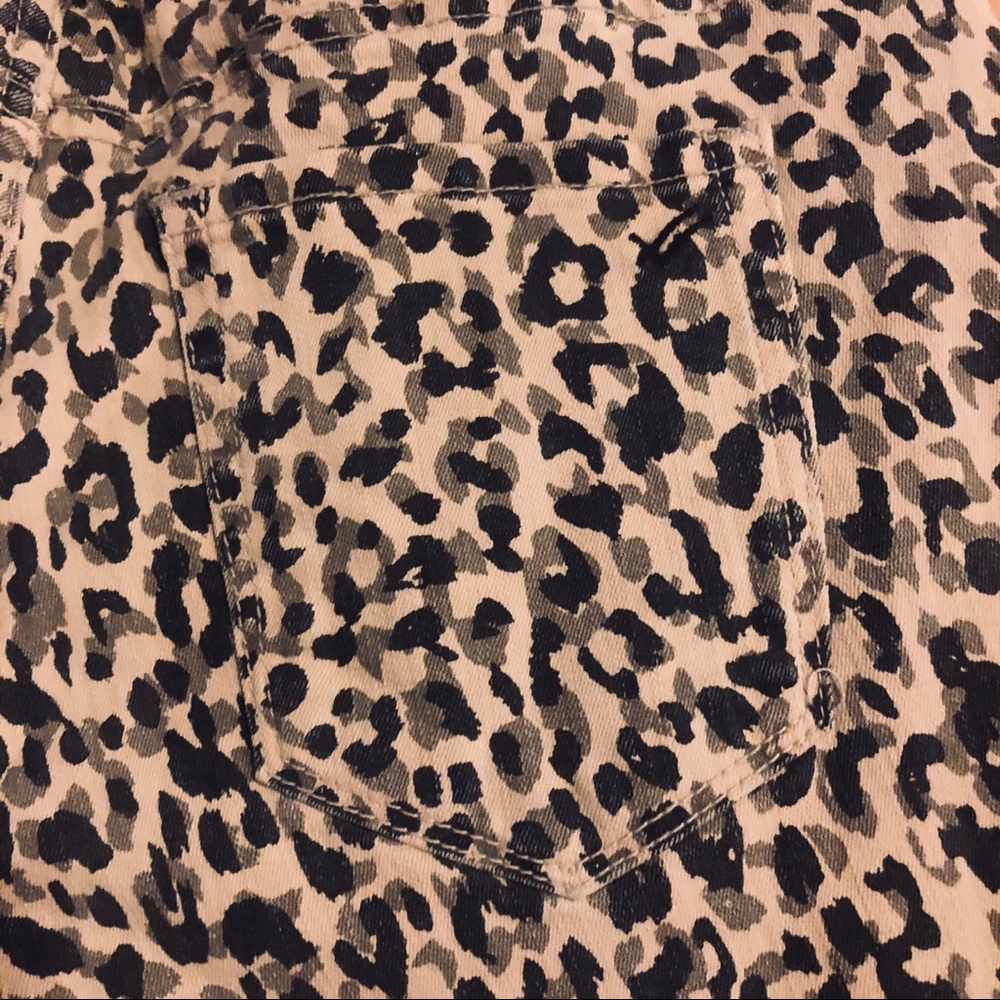 CHEETAH-WAVE PRINT WILLIAM RAST SKINNY JEANS! NWOT - Picture 7 of 10